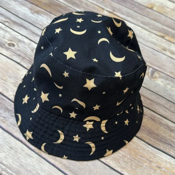 Starry Night Bucket Black Hat - Picture 3 of 3